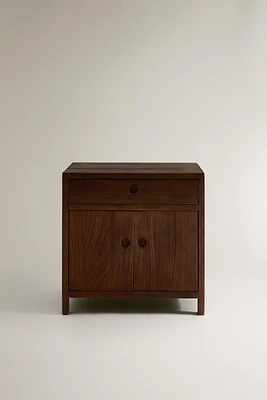 ELM WOOD SIDE TABLE