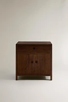 ELM WOOD SIDE TABLE