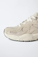 PIECED SNEAKERS