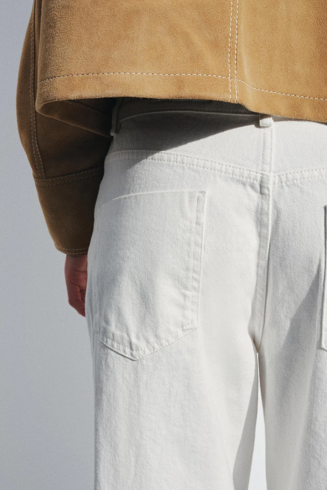 MID WAIST BARREL JEANS ZW COLLECTION