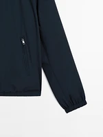Veste réversible avec élastique