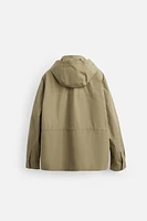 TECHNICAL PARKA WITH POCKETS