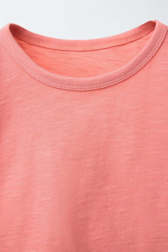 T-SHIRT UNI FLAMMÉ