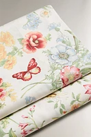 DRAP DE DESSUS SATIN IMPRIMÉ FLEURS