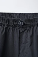 POPLIN CARGO SHORTS
