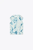 LINEN TIE-DYE T-SHIRT X FANGLU LIN