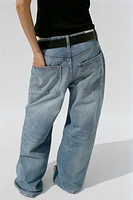 JEAN TRF BAGGY BALLOON TAILLE NORMALE