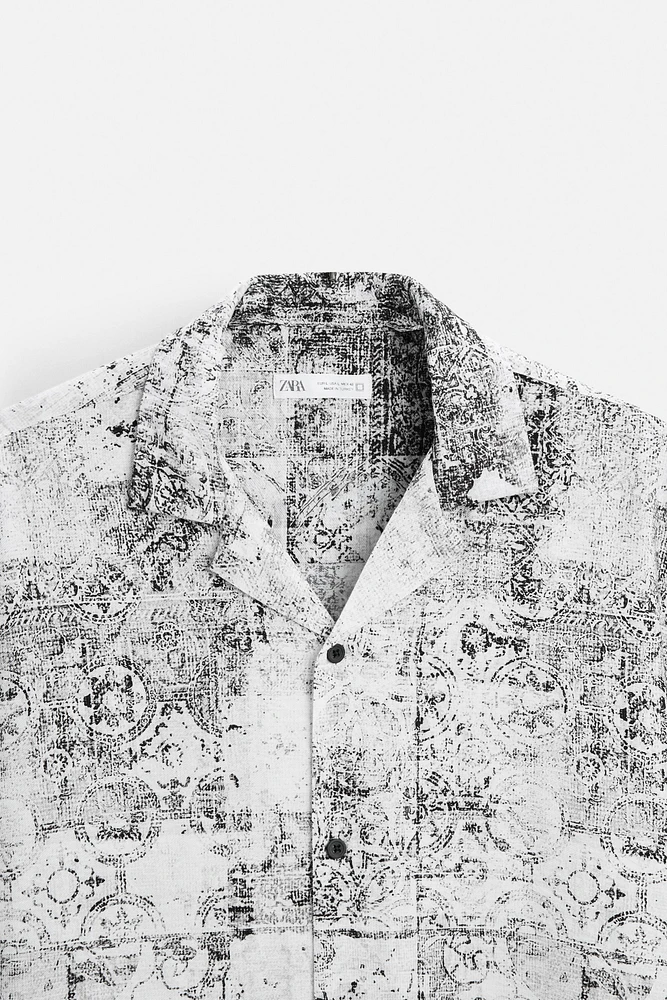 ABSTRACT PRINT SHIRT