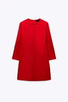 CREPE MINI DRESS