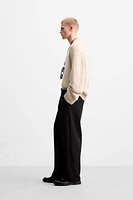 COMBINED TEXTURES SWEATER