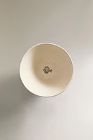 STONEWARE FISH BOWL