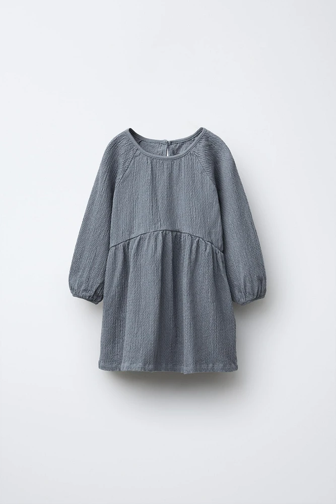 TEXTURED DRESS