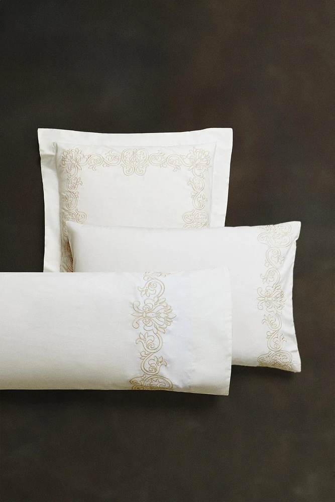 EMBROIDERED PILLOWCASE
