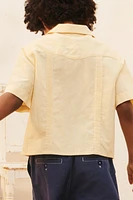 CHEMISE EN COTON ET LIN ÉDITION LIMITÉE
