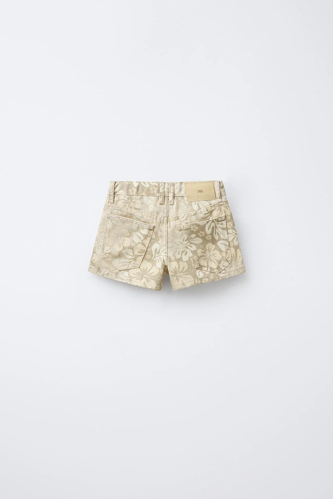 PRINTED SHORTS