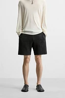 RELAXED FIT KNIT SHORTS