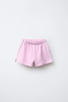 SIDE STRIPE BERMUDA SHORTS
