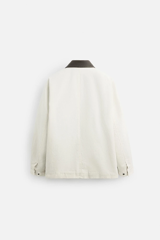 VESTE DÉLAVÉE BIMATIÈRE