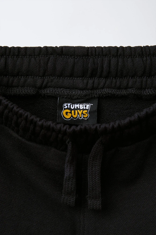 STUMBLE GUYS ™ © SCOPELY PRINTED PLUSH SHORTS