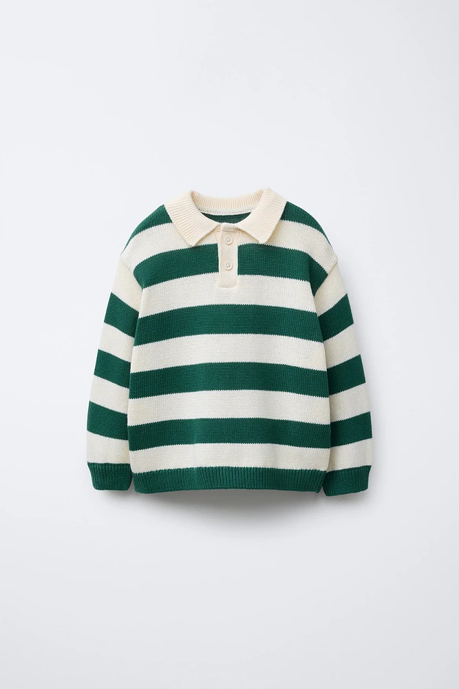 PULL POLO RAYURES