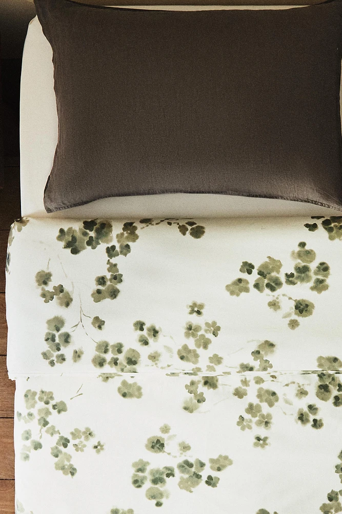 BLENDED PRINT DUVET COVER