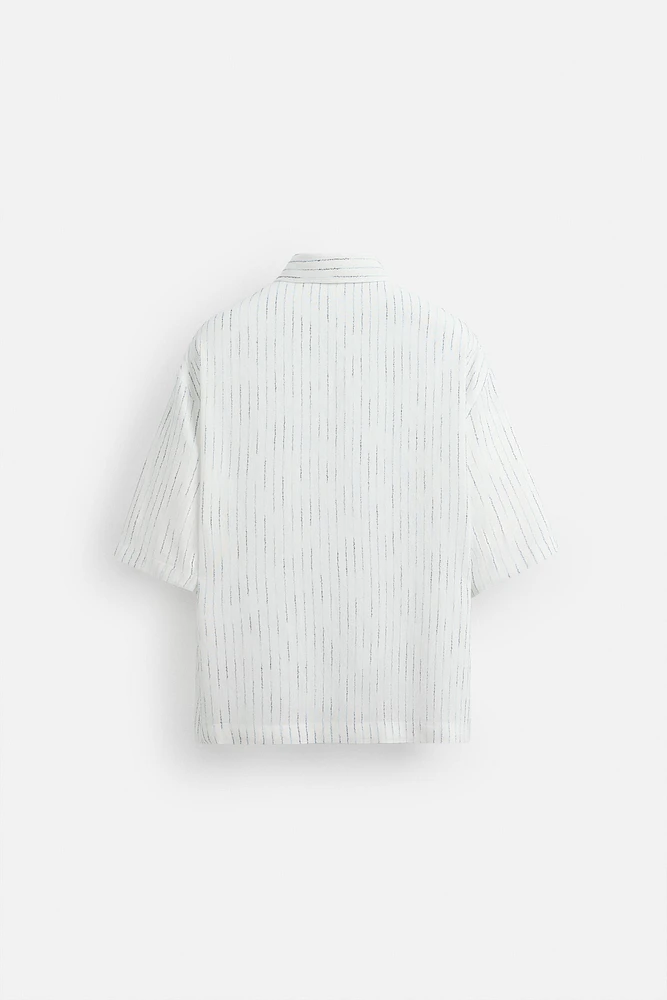 CHEMISE À RAYURES