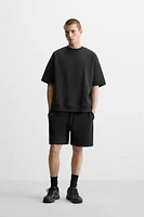 TECHNICAL TEXTURED SWEATSHIRT