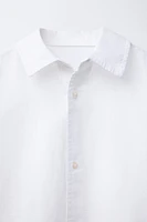 LINEN BLEND SHIRT