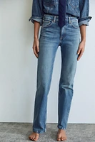 JEAN TRF DROIT À TAILLE HAUTE