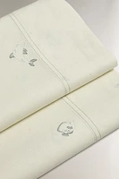 DRAP DE DESSUS ENFANT IMPRIMÉ MARIN