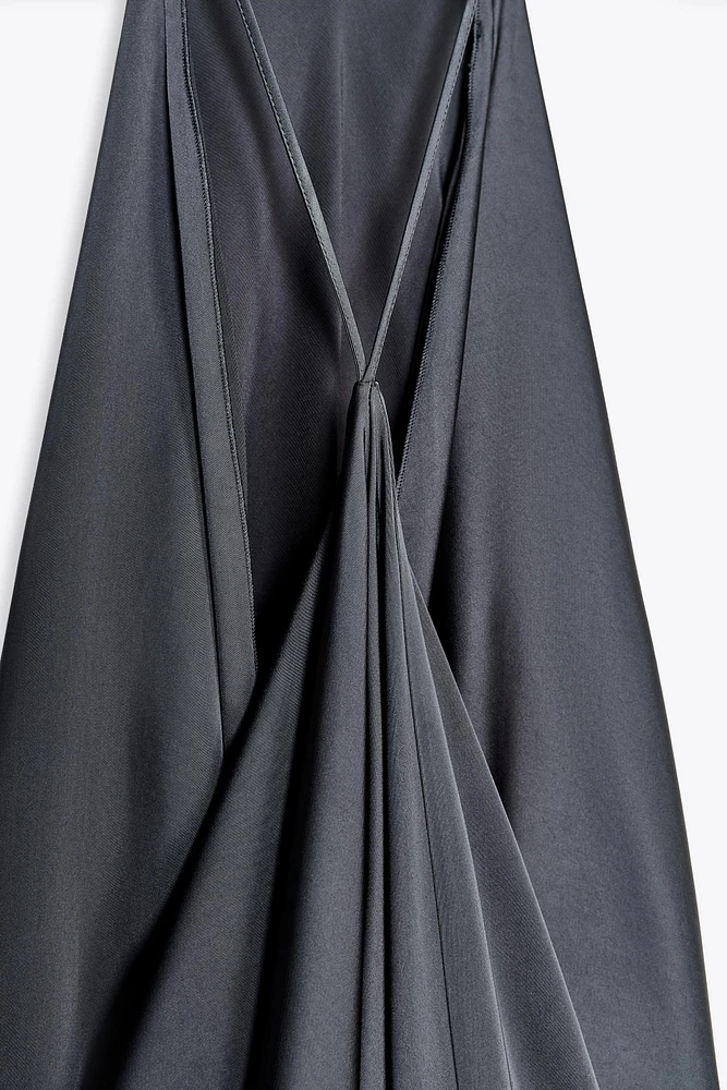 SATIN EFFECT DRESS ZW COLLECTION