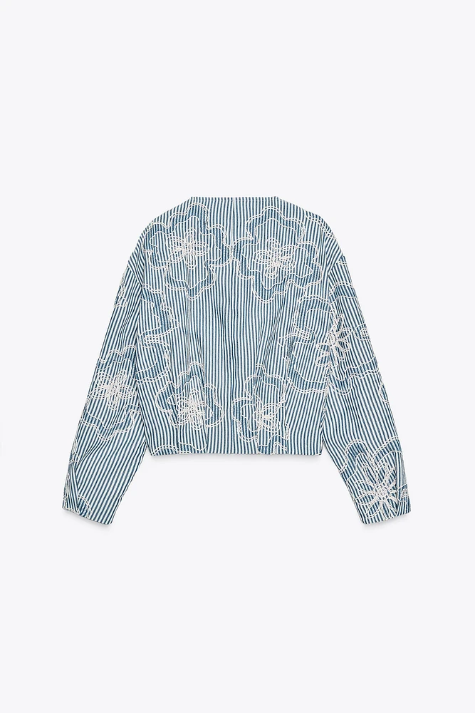 BLOUSON BOMBER STRUCTURÉ