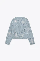 BLOUSON BOMBER STRUCTURÉ