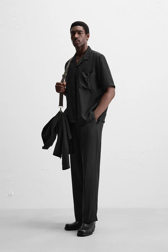 LYOCELL BLEND SHIRT