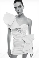 VOLUMINOUS RUFFLE TOP ZW COLLECTION