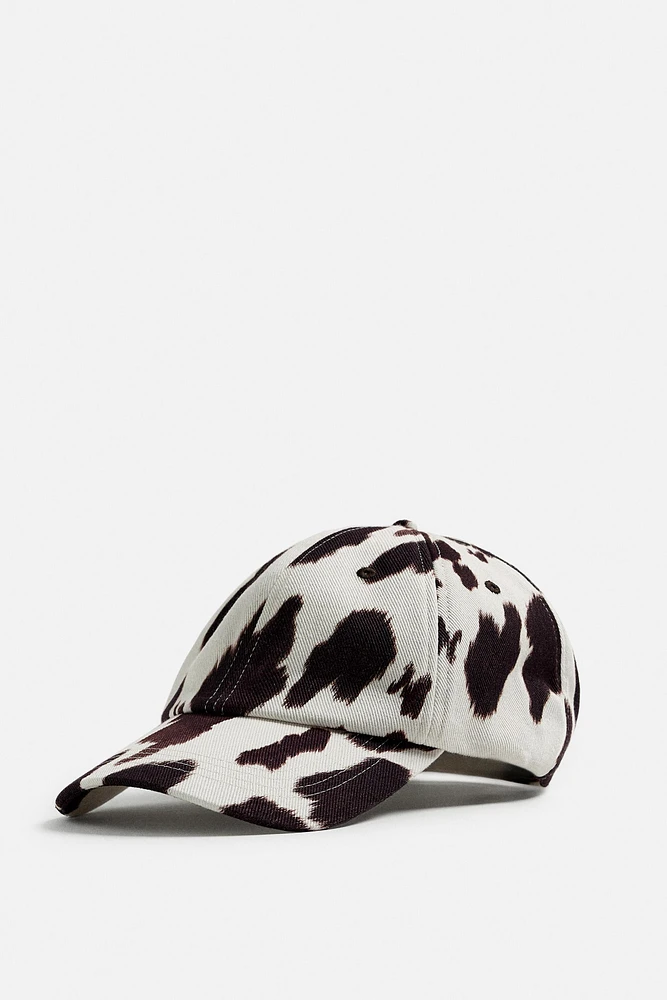 ANIMAL PRINT CAP