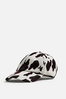 ANIMAL PRINT CAP