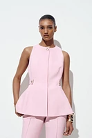 GILET À PÉPLUM