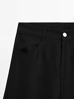Lyocell palazzo trousers