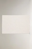 TAPIS DE BAIN RAYURES DIAGONALES
