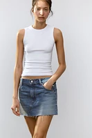 MINI JUPE EN JEAN TRF TAILLE BASSE