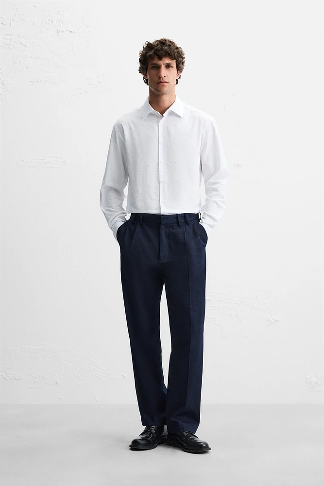 CHEMISE À IMPRIMÉ GÉOMÉTRIQUE