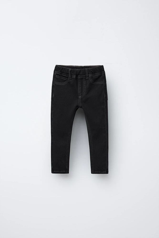 BASIC DENIM LEGGINGS