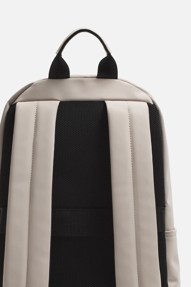 RUBBERIZED BACKPACK