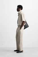 FLOWY POLO SHIRT