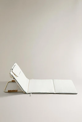 FOLDABLE FLOOR BEACH LOUNGER