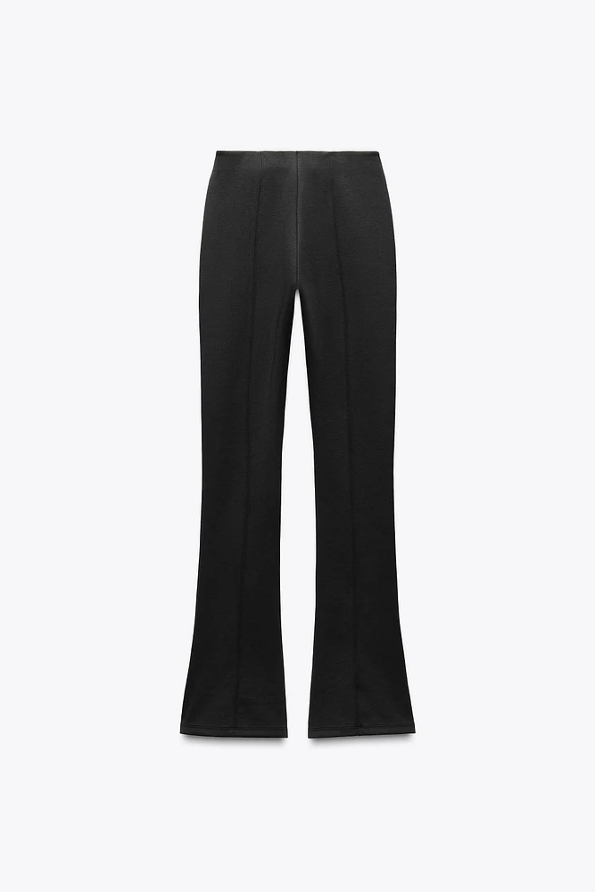 INTERLOCK FLARE LEGGINGS