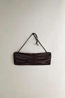 GATHERED BEACH BIKINI TOP