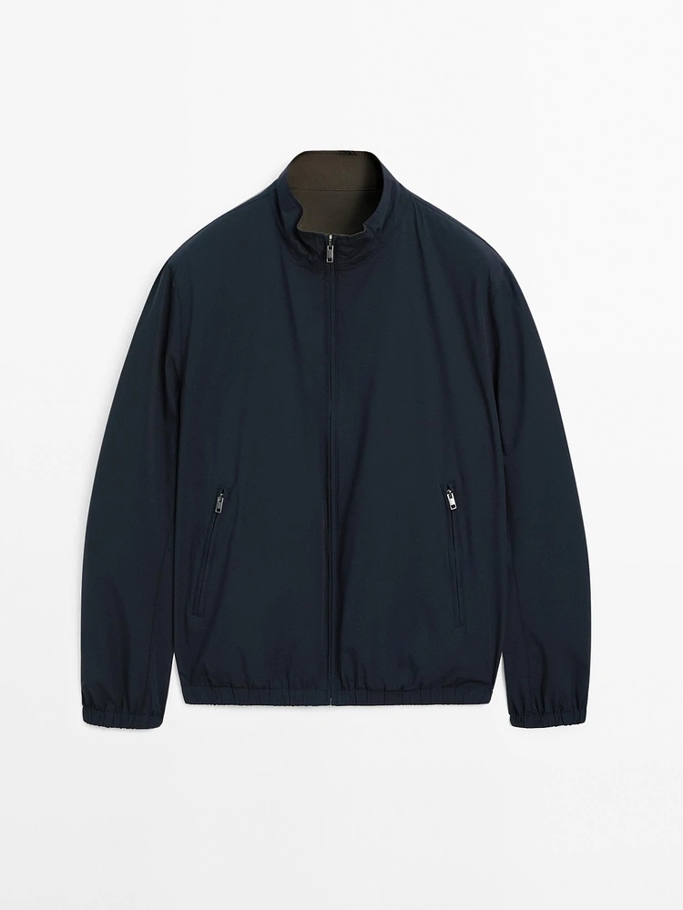 Veste réversible avec élastique