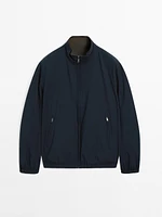 Veste réversible avec élastique